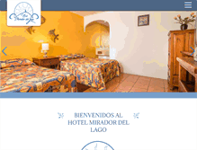 Tablet Screenshot of hotelmiradorlago.com.mx